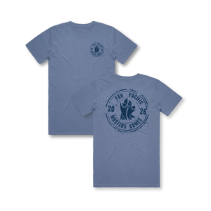 MENS - Blue Vintage Stamp Tee
