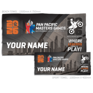 Moto Racing - Offroad Personalised Towel