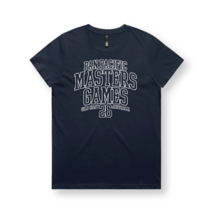 WOMENS - Navy Puff Tee